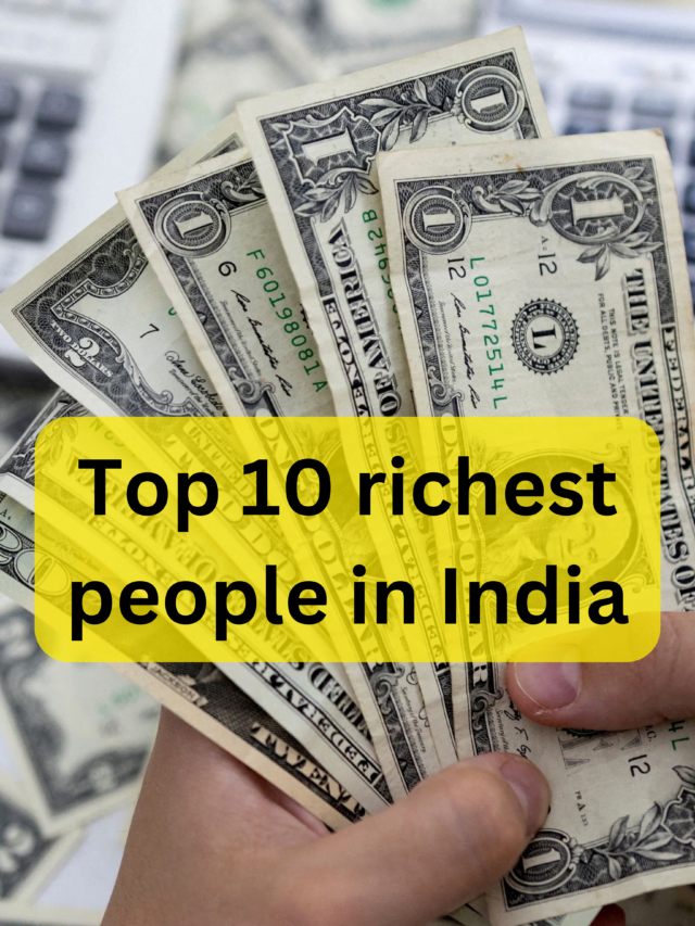 Top 10 richest people in India  2023